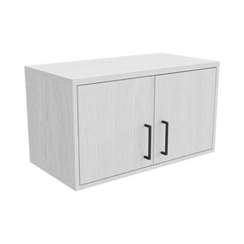 Антресоль Континент-Pro А37 Ясень Анкор белый 700х370х400