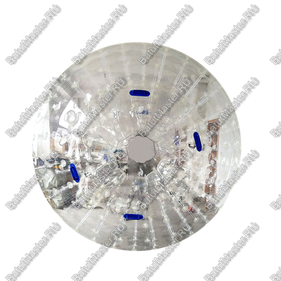 Гидро/аква зорб "Кристалл", ТПУ, диаметр 2,5 м, два входа