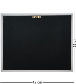 AMB-01/30 Картина «Берег мечты» (с янтарной крошкой) пласт.рамка 33х42см