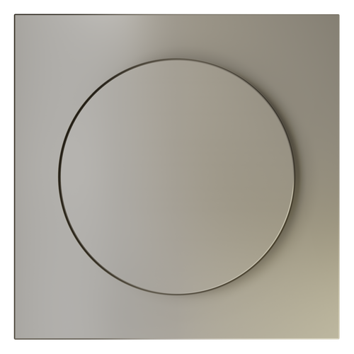 Накладка для светорегулятора поворотно-нажимного, S70 (шелк)