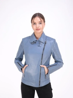 Косуха женская натуральная кожаная