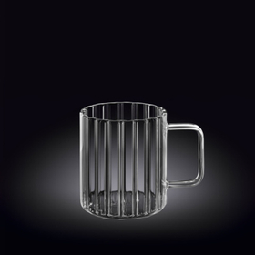 Кружка 400 мл. d=80 м. h=95 мм. Термостекло Wilmax