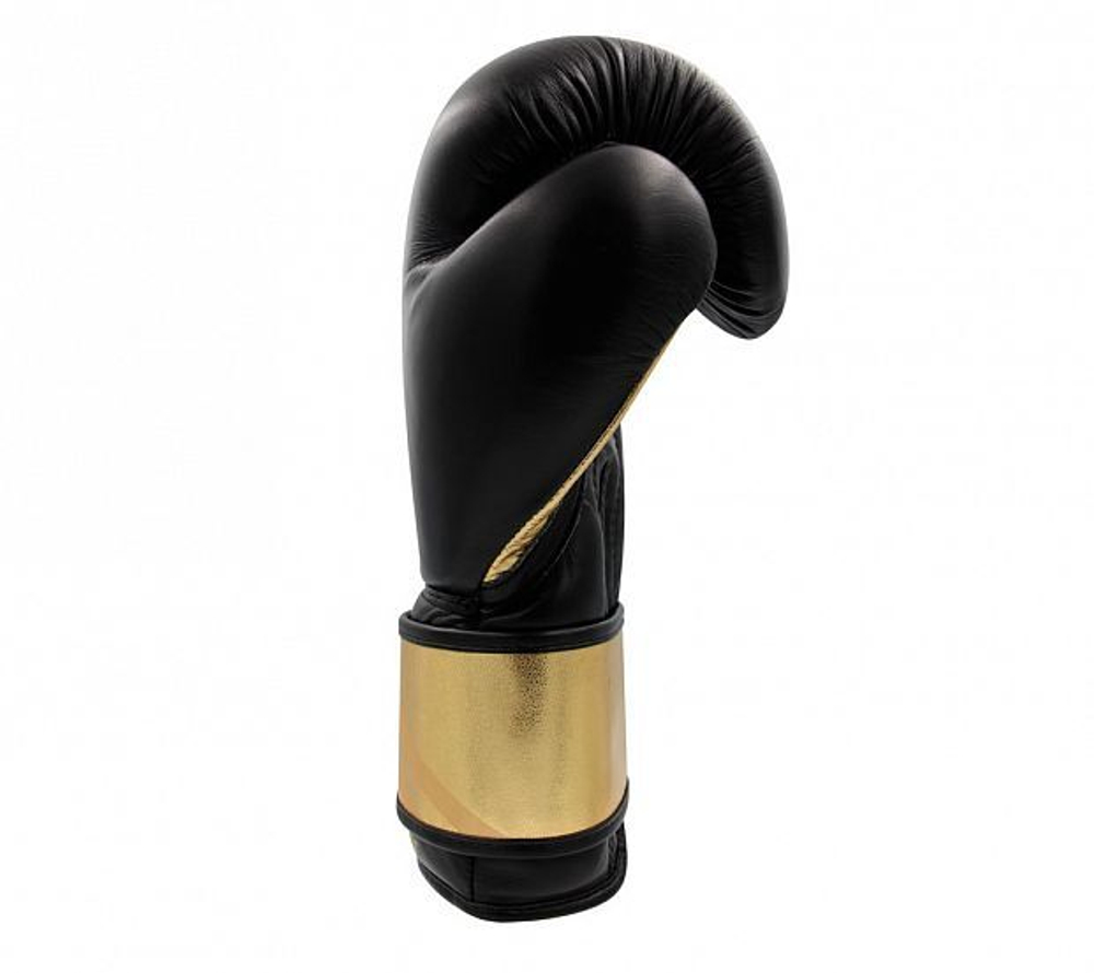 Перчатки боксерские Speed Pro черно-золотые adiSBG350PRO