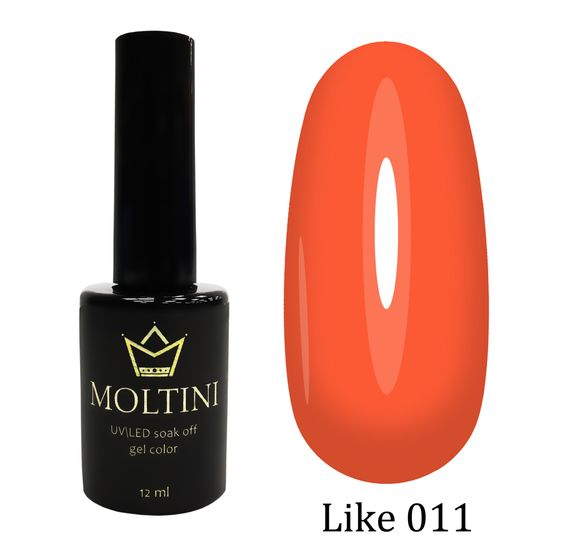 Гель-лак Moltini Like 011, 12 ml