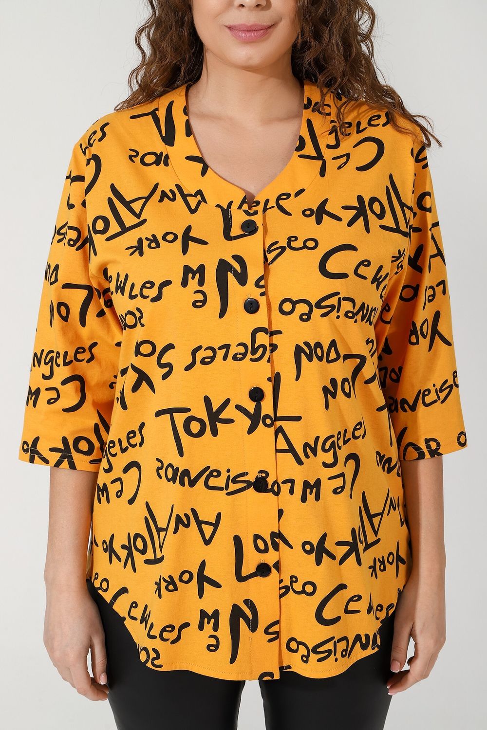 Туника (рубашка) Жанр-1 Виотекс ГОРЧИЧНЫЙ