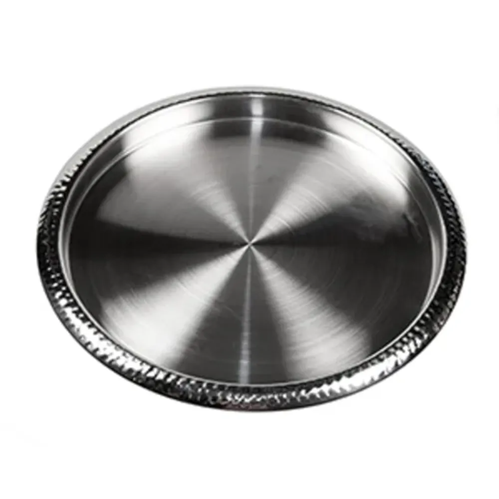 Блюдо круглое d 32 см (поднос) h 3 см нерж. P.L. Proff Cuisine