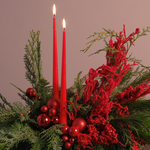 Композиция из живой хвои Рождественские огни