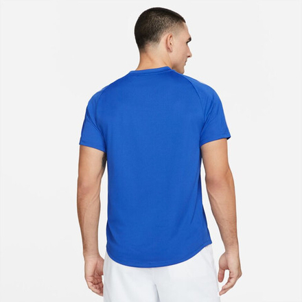 Мужская теннисная футболка Nike Court Dri-Fit Victory - game royal/game royal/white