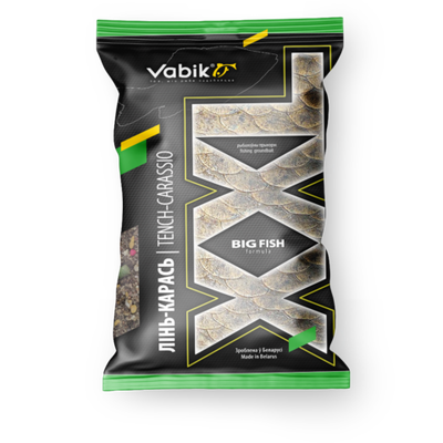 Прикормка Vabik XXL Линь-Карась (коричневая) 1кг