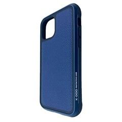Противоударный кожаный чехол K-Doo Mars для iPhone 12, 12 Pro (Синий)