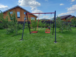 Монтаж уличных качелей Sv Sport