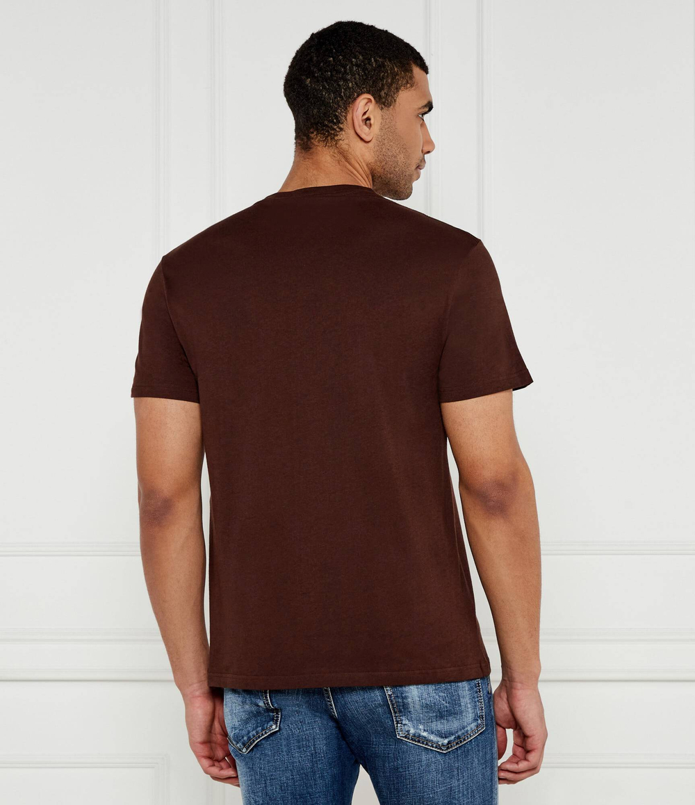 Футболка Alexander McQueen - коричневый(815011 QTADA)
