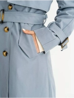 Тренч длинный оверсайз плащ