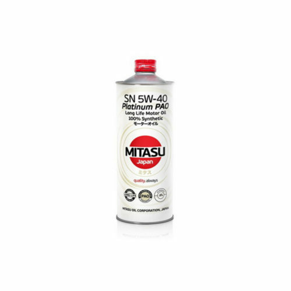 MITASU PLATINUM SN 5W40 1л синт.