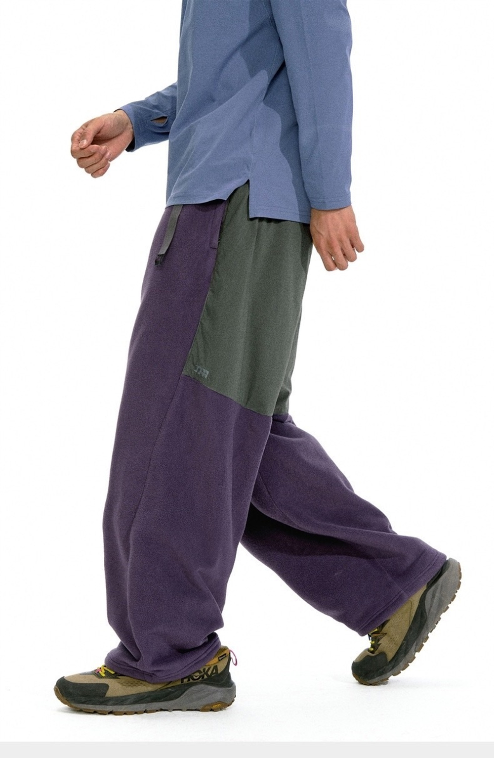 Брюки Nothomme Patchwork purple
