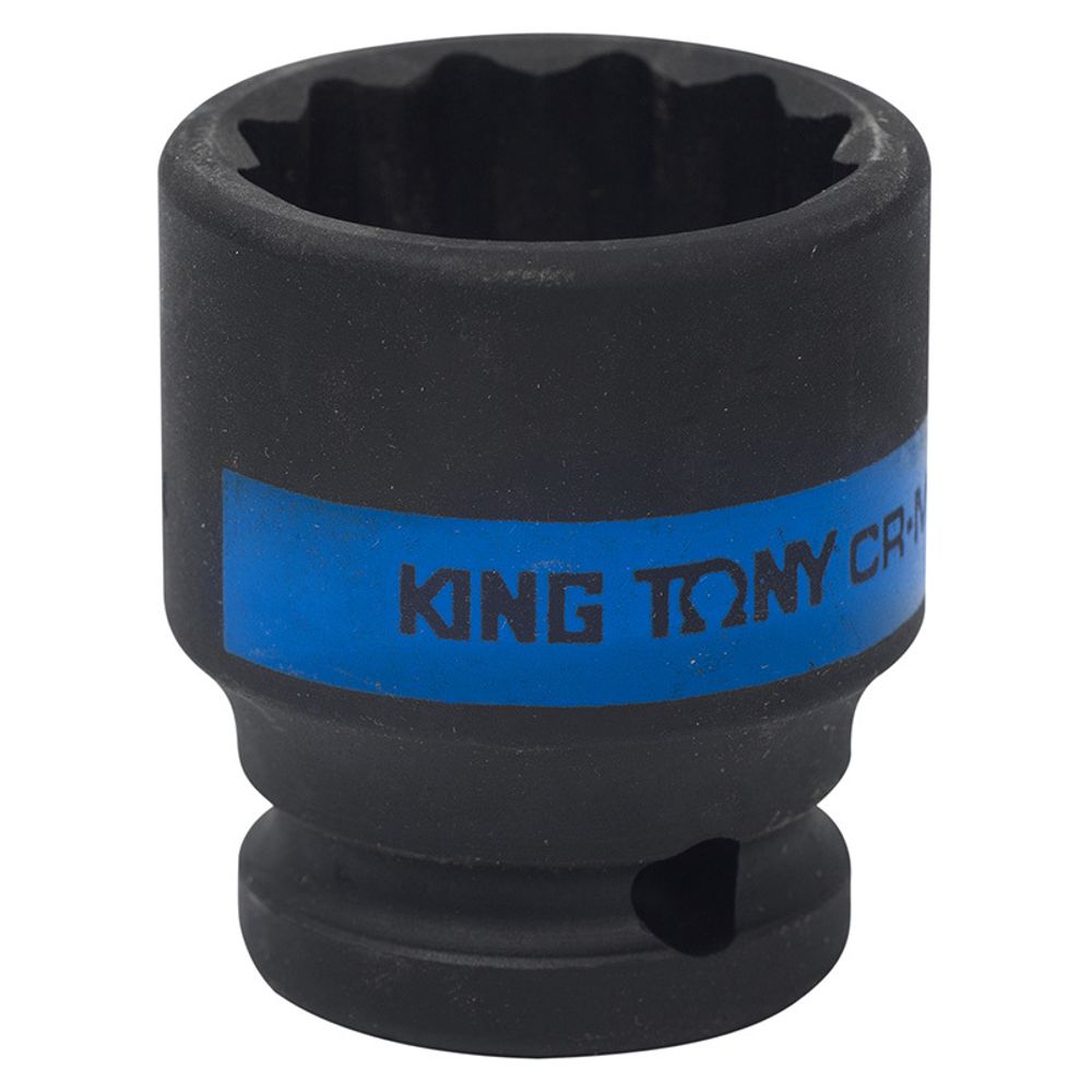 KING TONY (453024M) Головка торцевая ударная двенадцатигранная 1/2", 24 мм
