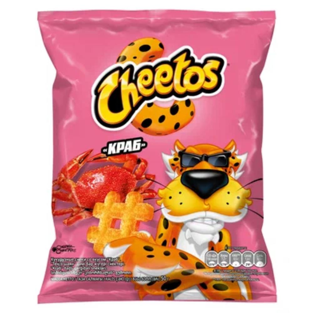 Чипсы картофельные CHEETOS Краб 50 гр