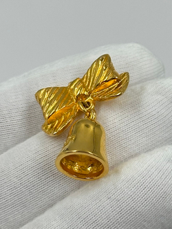 Брошь пин Бант с колокольчиком Sonia Rykiel