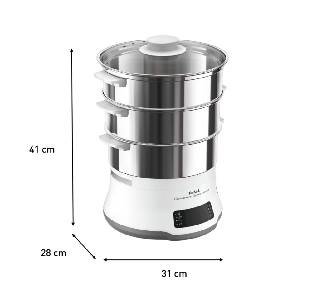 Пароварка Tefal Convenient Series Deluxe VC502D10 (h)x