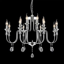 Citilux Рига CL437221 Люстра подвесная Хром