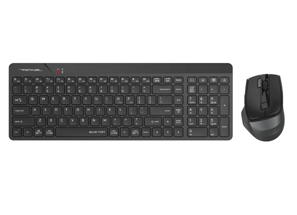Клавиатура и мышь Wireless A4Tech Fstyler FG2400 Air2