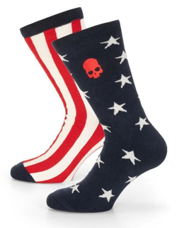 Теннисные носки Hydrogen Tennis Socks 2P - разноцветный