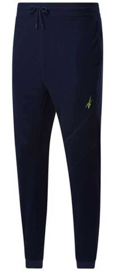 Мужские теннисные штаны Reebok WOR Fleece Pant - vector navy