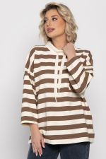 Джемпер Сафира (бежево-коричневый) Б14959-18М LT Collection