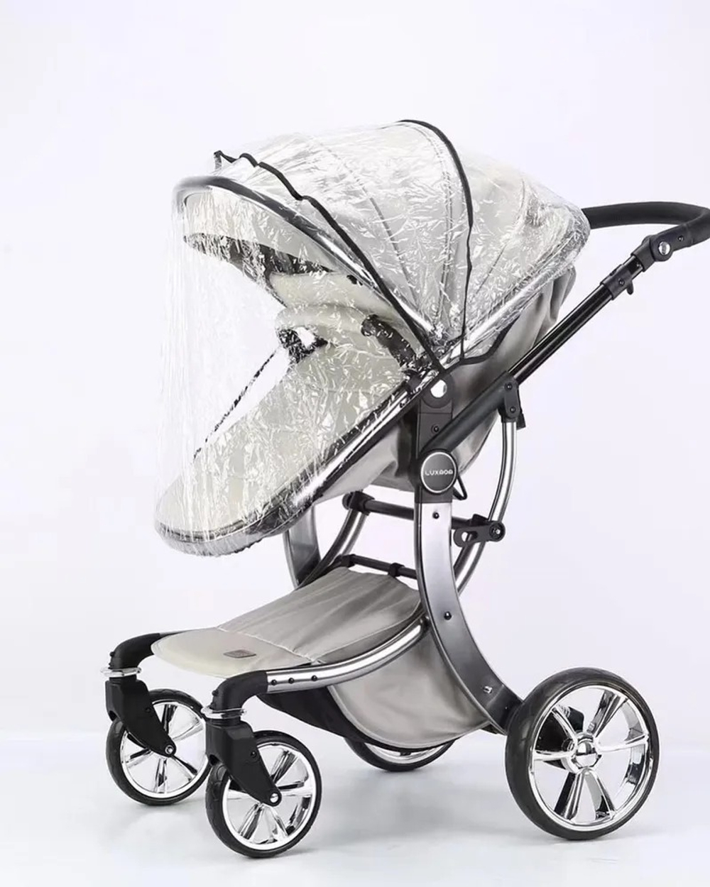 Коляска 2 в 1 Dalux 608 экокожа
