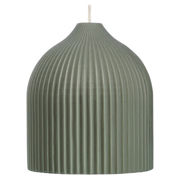 Свеча декоративная цвета шалфея из коллекции edge, 10,5см