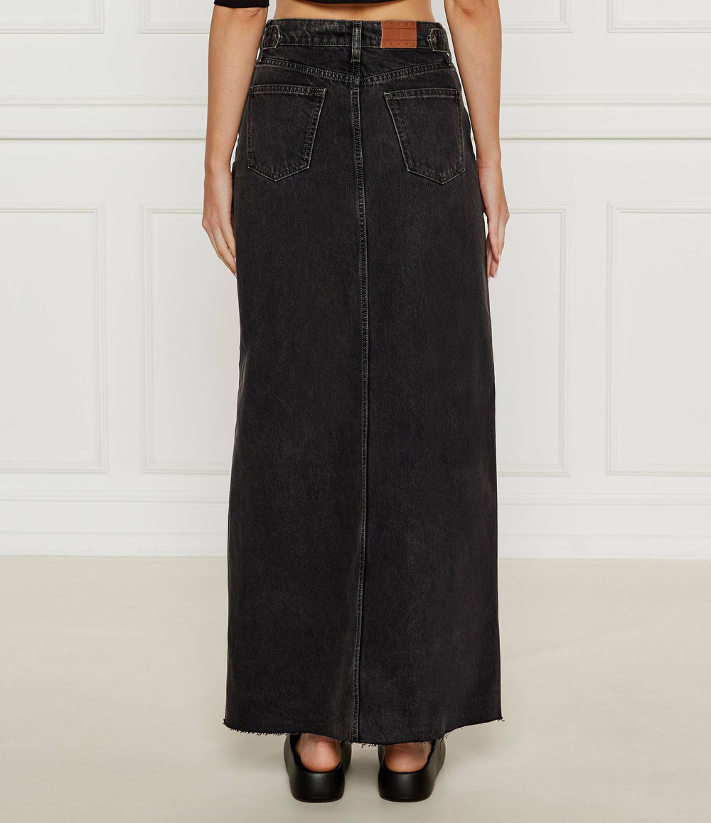 Джинсовая юбка Tommy Jeans - серый(DW0DW20554)