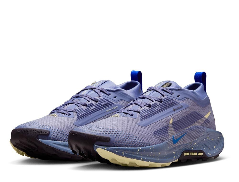 Кроссовки для бега женские Nike ReactX Pegasus Trail 5 Gore-TEX Фиолетовые