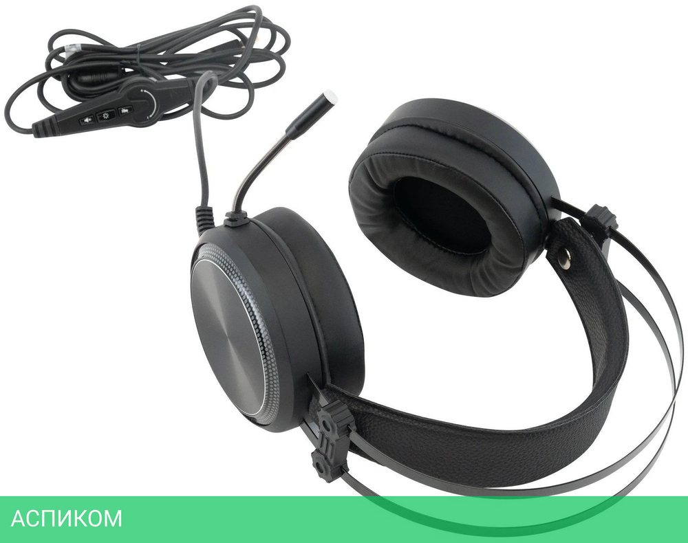 Наушники Oklick HS-L810G Anonymous черный (1460164)