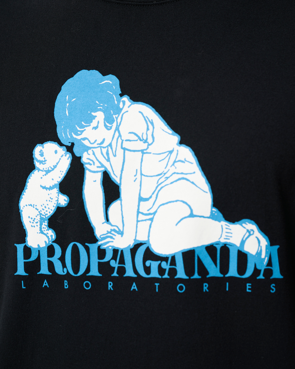 UNDERCOVER ФУТБОЛКА ЧЕРНАЯ PROPAGANDA