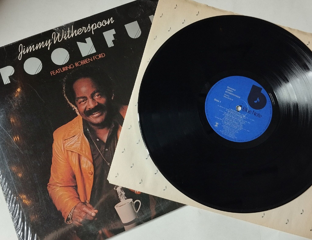 Винтажная виниловая пластинка LP Jimmy Witherspoon Spoonful (USA 1975)