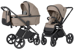 Коляска Carrello Ultimo Chrome CRL-6524 2025 2 в 1 Pearl Beige