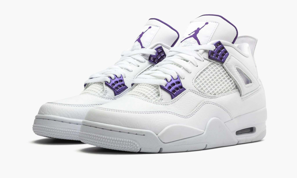 Air Jordan 4 Retro "Metallic Pack - Purple"