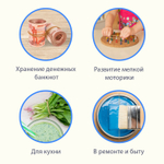 Резинки банковские универсальные диаметром 60 мм BRAUBERG 1000 г натуральный цвет натуральный каучук