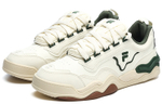 FILA FUSION FILA tide brand KICK wave soled shoes BONE fabric synthetic leather fashion and comfortable non-slip low-top sneakers men's white and green