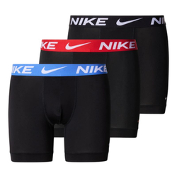 Теннисные боксерки Nike Dri-Fit Essential Micro Brief 3P - black/blue/black