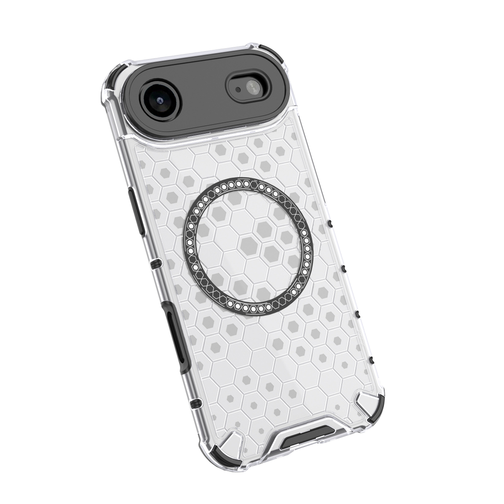 Прозрачный чехол Honeycomb Magnetic Case для iPhone Air