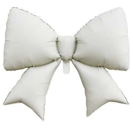 Фигура "Бант цвета Айвори" сатин