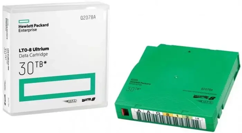 Картридж HPE Ultrium LTO8 30TB