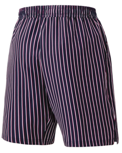 Мужские шорты теннисные Yonex Striped Shorts - navy blue/rose pink
