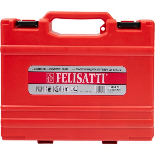 Дрель аккумуляторная FELISATTI ДА-10/14,4Л3
