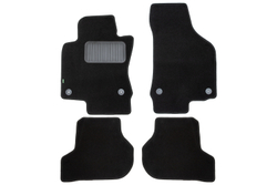 Коврики в салон для VOLKSWAGEN Jetta V АКПП 2005-2011, седан, 4 шт. (текстиль) KLEVER02511401210KH