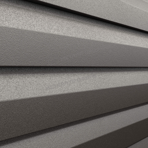 Сайдинг металлический Корабельная доска VIKING MP E-20 0,5мм RALL 8019-Серо-коричневый