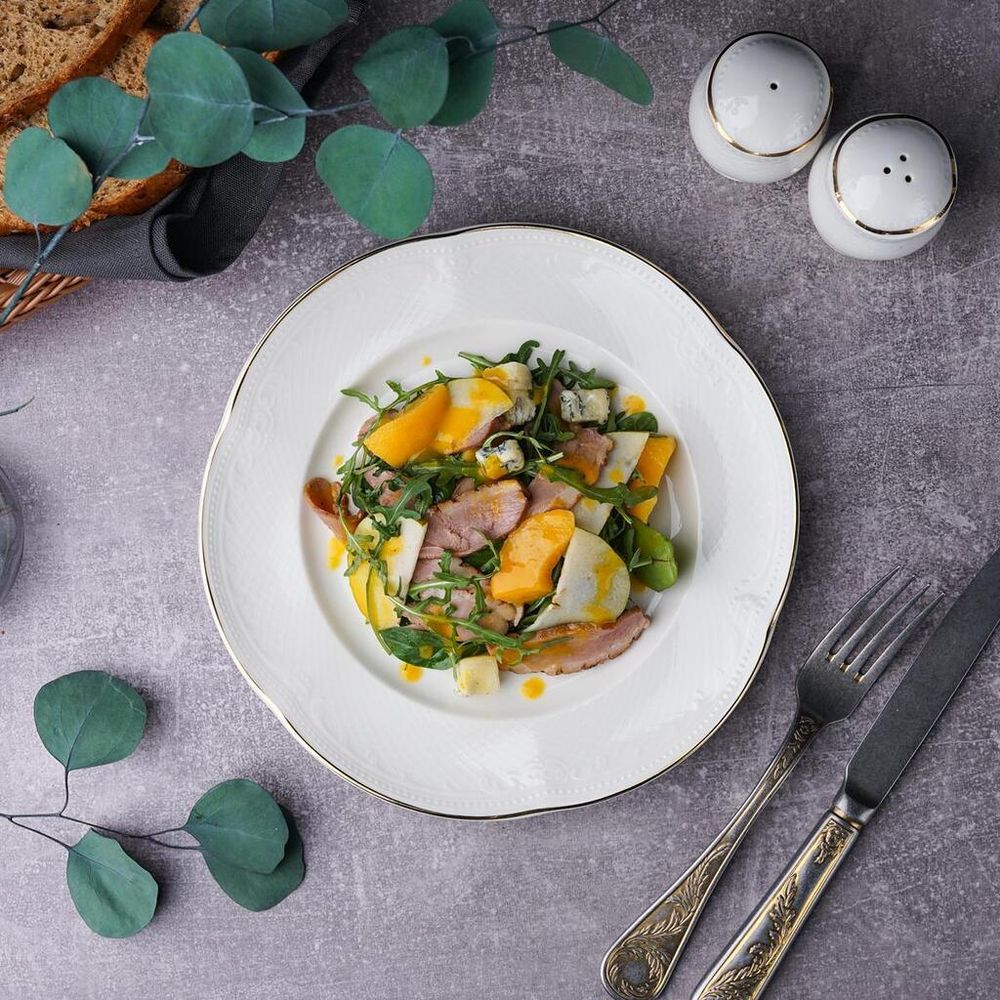 Тарелка d 23 см Gold Aristocrat Noble [6]