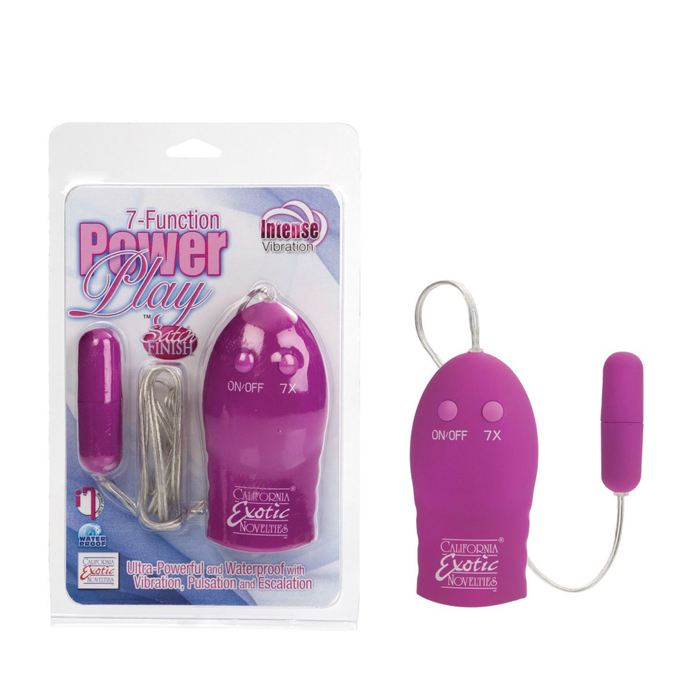 Розовый вибростимулятор Power Play (Цвет: розовый)