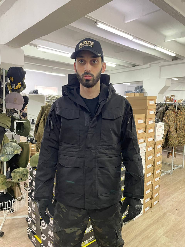 Куртка тактическая / чёрная